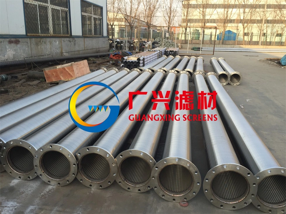 Stainless Steel Wire Filter Screen Johnson Water Well Screen Pipe Based Well Screen Tube Sand Control Screen Water Well Drill Stainless Steel Casing and Screen