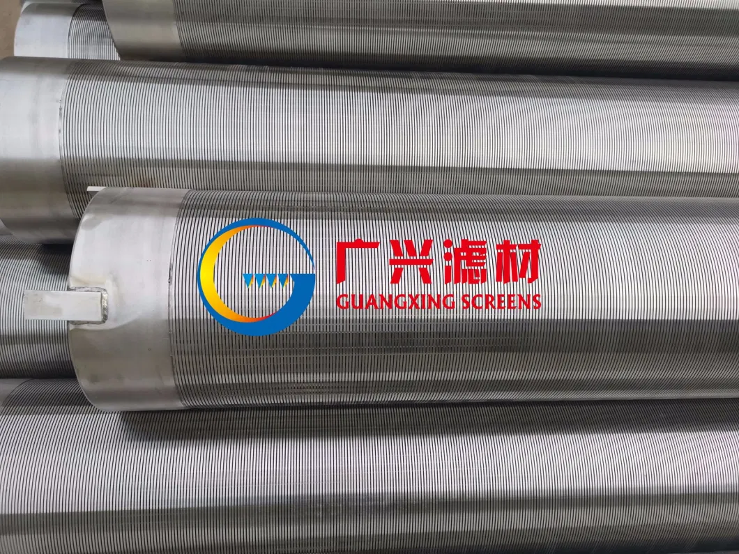 Stainless Steel Wire Filter Screen Johnson Water Well Screen Pipe Based Well Screen Tube Sand Control Screen Water Well Drill Stainless Steel Casing and Screen