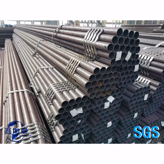 API 5L ASTM A106 Sch Xs Sch40 Sch80 Sch 160 Tube en acier tuyau sans couture laminé à chaud pour la construction de matériaux