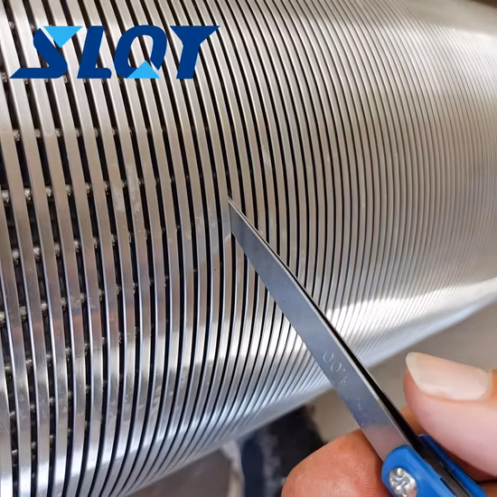 Écran en fil de cale Écran Johnson Écran enveloppé de fil